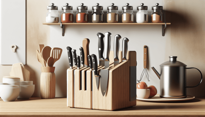 the best way to handle and store kitchen knives in a small kitchen 4