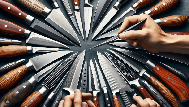 a complete guide to different types of kitchen knife blades 1