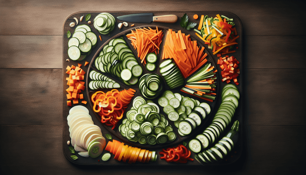 Different Cuts For Vegetables