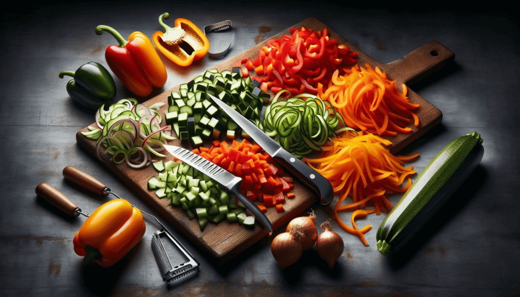 Different Vegetable Cuts