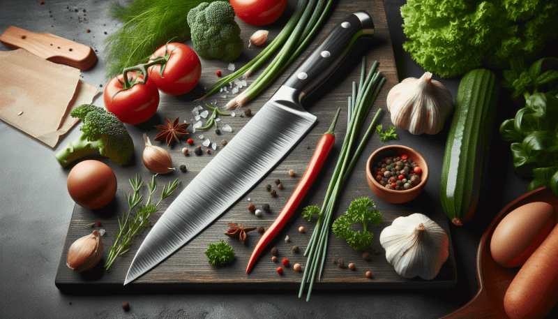 why having a sharp kitchen knife is essential for safe cooking